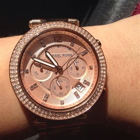 how to spot a fake michael kors darci blush watch|false michael kors watch.